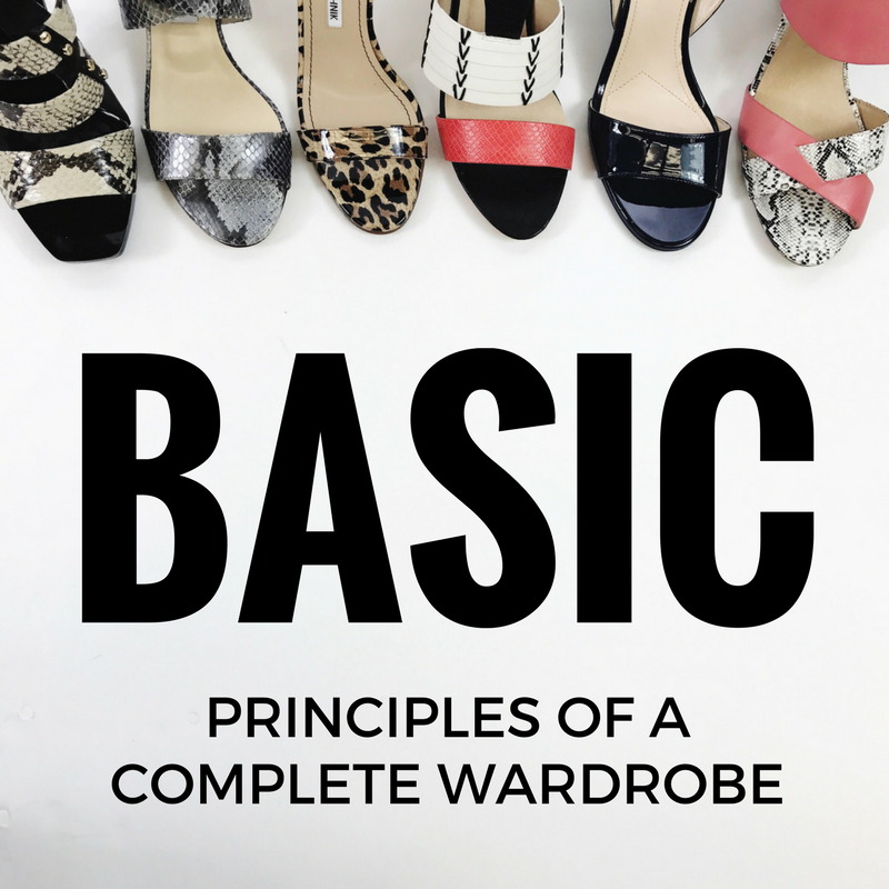 Basic Principles of a Complete Wardrobe